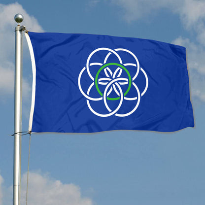 Fyon Earth Flag Banner