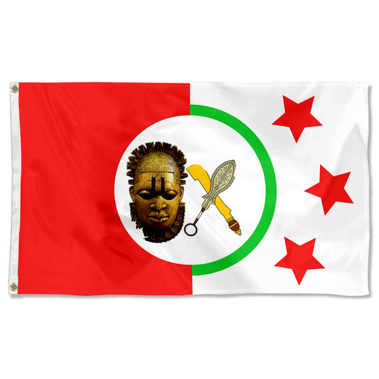 Fyon Edo State, Nigeria flag Indoor and outdoor banner