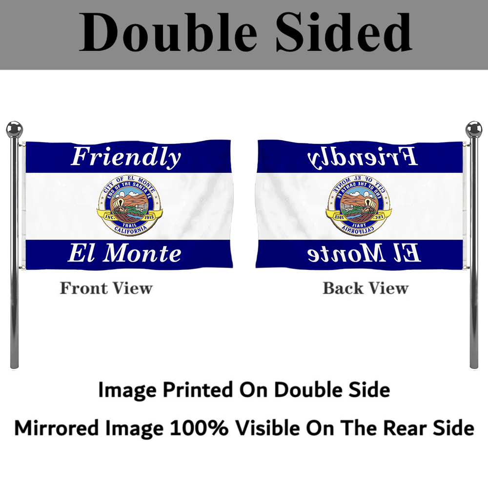 Fyon El Monte, California Flag Banner