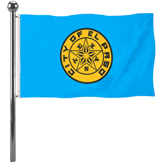 Fyon El Paso, Texas flag (1948-1960)  Banner