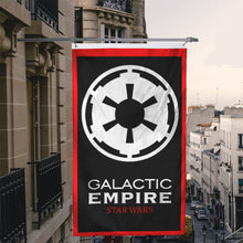 Fyon Star Wars Empire First Order Logo Galactic Republic flag Black Indoor and outdoor banner 32610