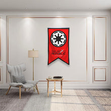 Fyon Star Wars Empire First Order Logo Galactic Republic flag banner 30 x 50 inches Red