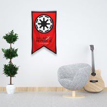 Fyon Star Wars Empire First Order Logo Galactic Republic flag banner 30 x 50 inches Red