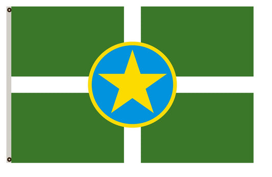 En Jackson, Mississippi flag landscape flag