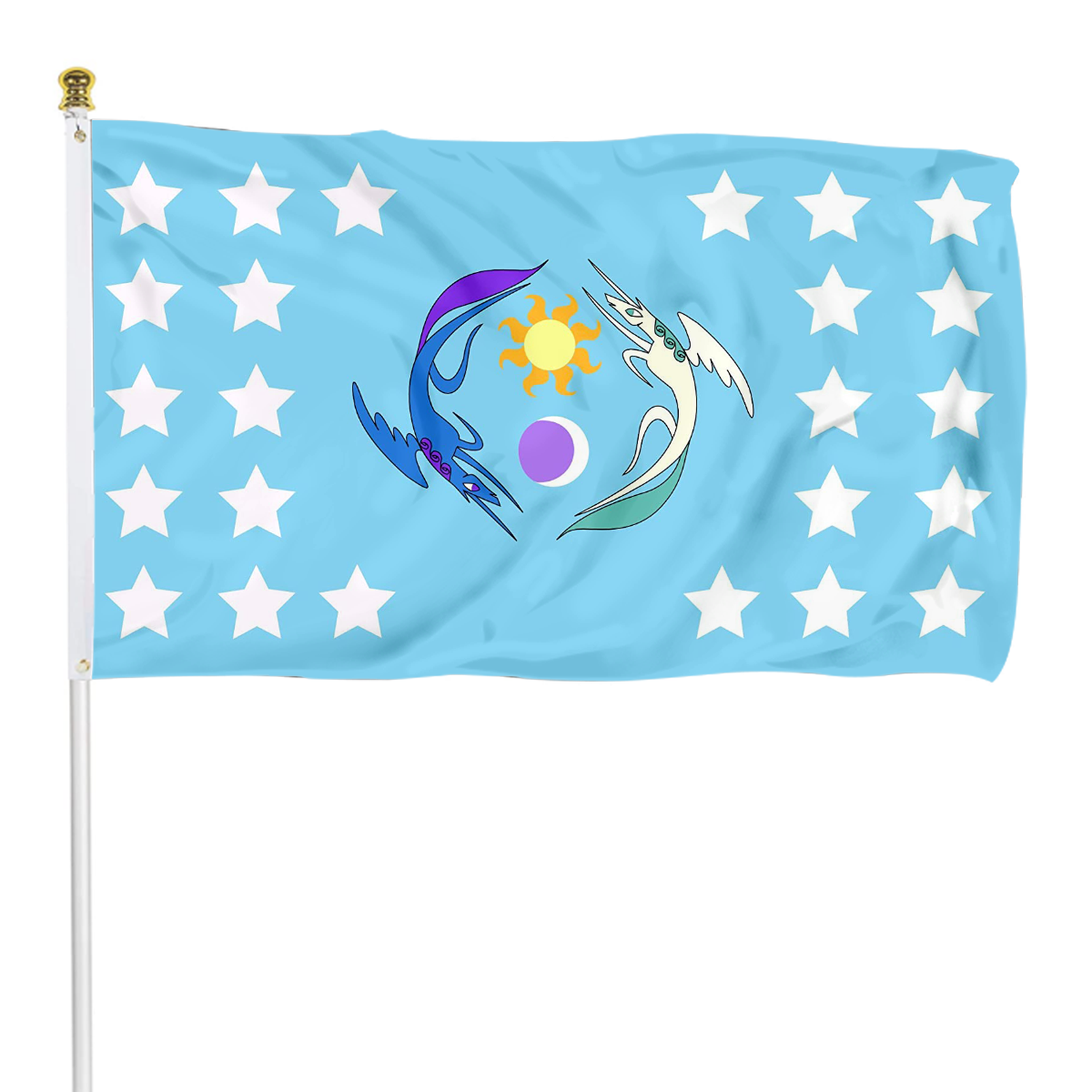 Fyon Equestria flag Indoor and outdoor banner