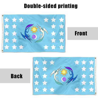 Fyon Equestria flag Indoor and outdoor banner