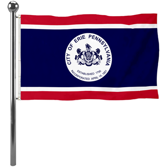 Fyon Erie, Pennsylvania flag Banner