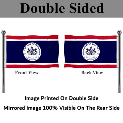 Fyon Erie, Pennsylvania flag Banner