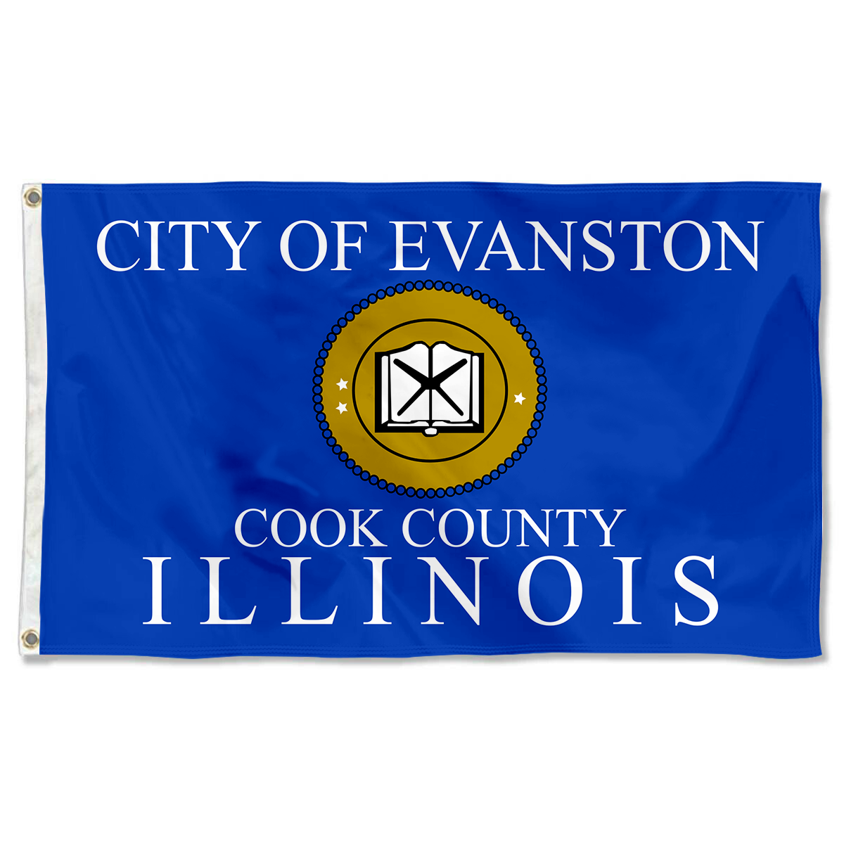 Fyon Evanston, Illinois flag Banner