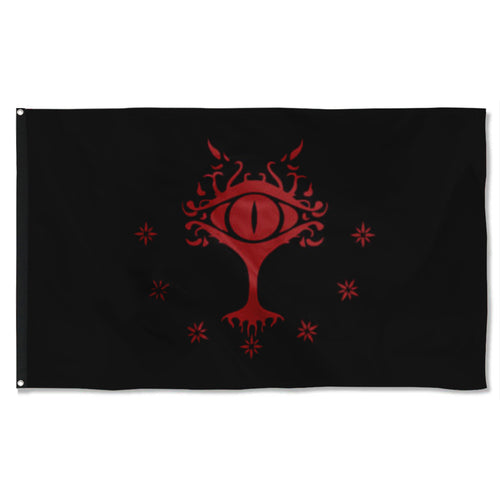 Fyon Eye of Sauron, LOTR Inspired Flag Indoor and outdoor banner