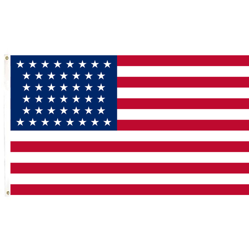 Fyon District of Alaska Flag July 4, 1891 – July 3, 1896 banner