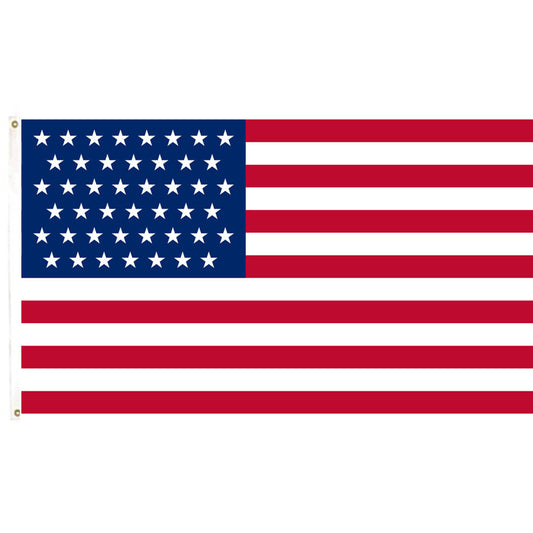 Fyon District of Alaska Flag July 4, 1896 – July 3, 1908 banner