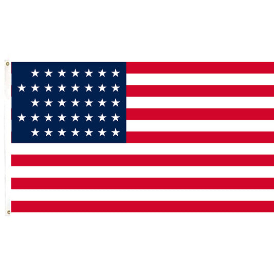 Fyon The Department of Alaska (United States Army) Flag October 18, 1867 – July 3, 1877 banner