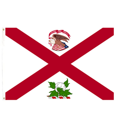 Fyon Standard of the Governor of Alabama Flag 1868–1939 banner