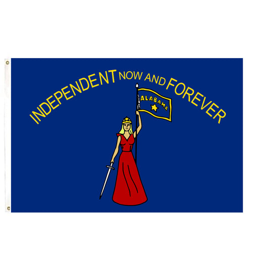 Fyon The state of Alabama Flag 1861 banner