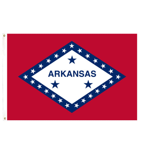 Fyon The State of Arkansas Flag 1913 Flag of Arkansas with Arkansas added.  banner