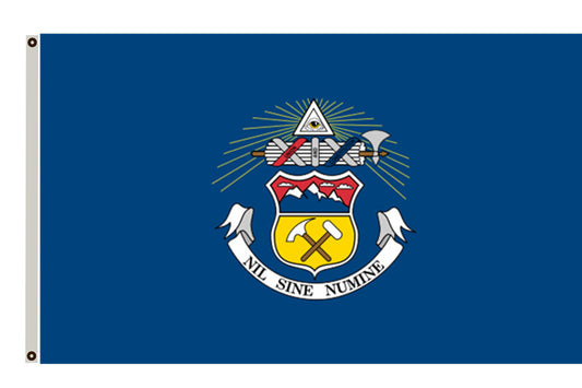 The State of Colorado Flag 1907-1911 banner