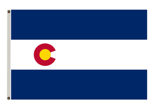 The State of Colorado Flag 1911-1964 banner