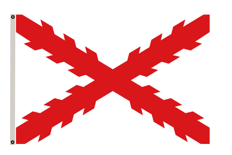The State of Florida Flag the Spanish Empire from 1506 banner; used in Florida from 1513