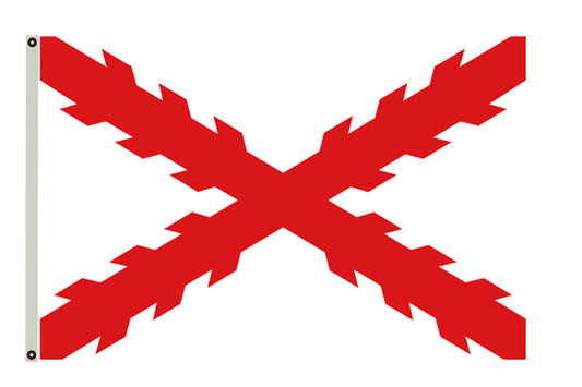 The State of Florida Flag the Spanish Empire from 1506 banner; used in Florida from 1513