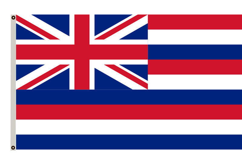 The State of Hawaii Flag July 1843 – May 1845 Early version of the present banner