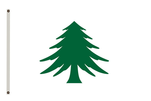 Naval and maritime flag of Massachusetts banner