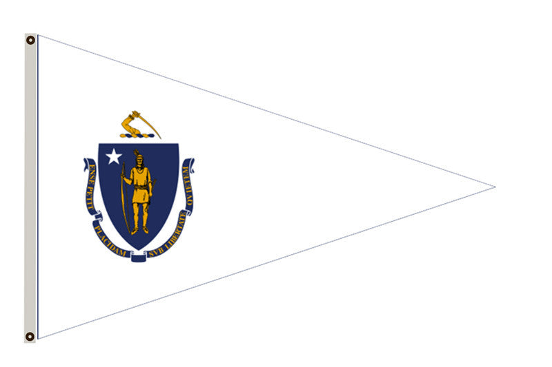 Variant flag of Commonwealth of Massachusetts banner
