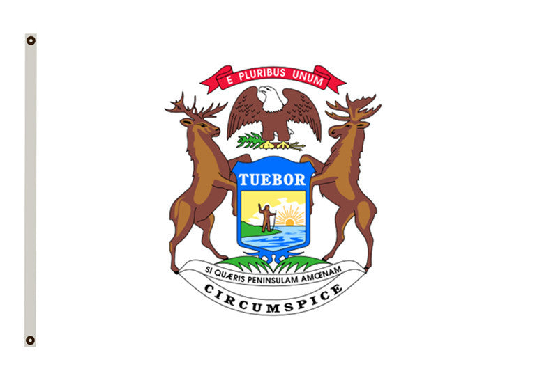 Variant flag of Michigan banner