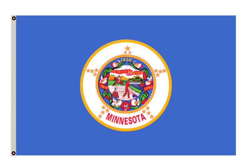 The State of Minnesota Flag banner
