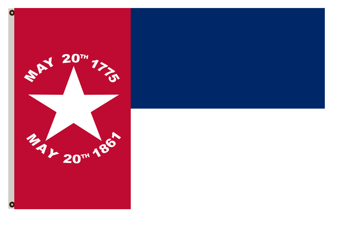 The State of North Carolina Flag 1861 banner