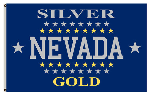 The State of Nevada Flag 1905 to 1915 Banner