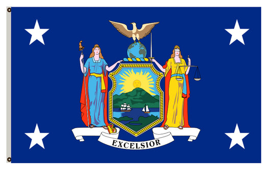 Variant flag of State of New York