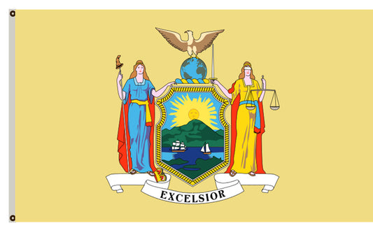 The State of New York Flag 1779–1901 banner