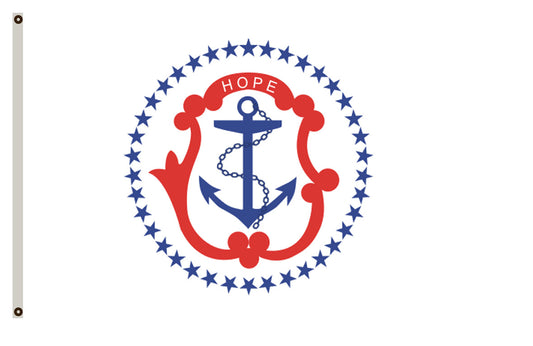 The State of Rhode Island Flag 1877 to 1882 banner