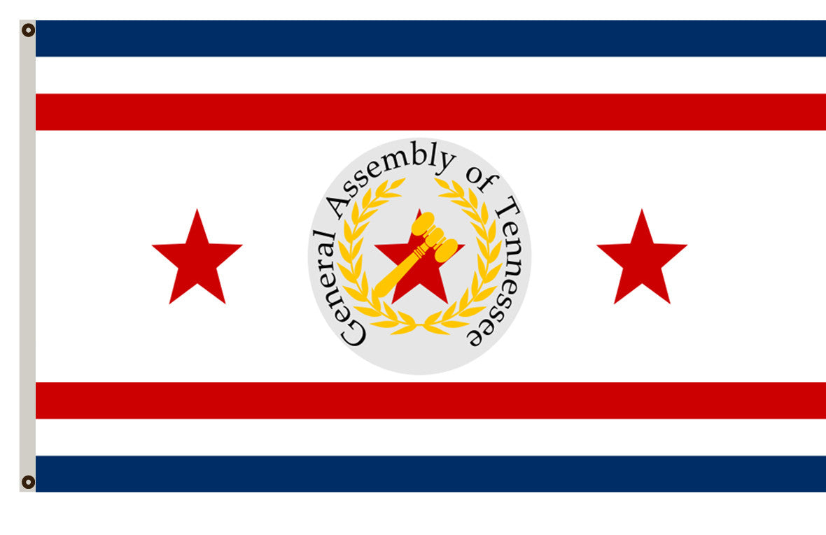 The State of Tennessee Flag General Assembly banner