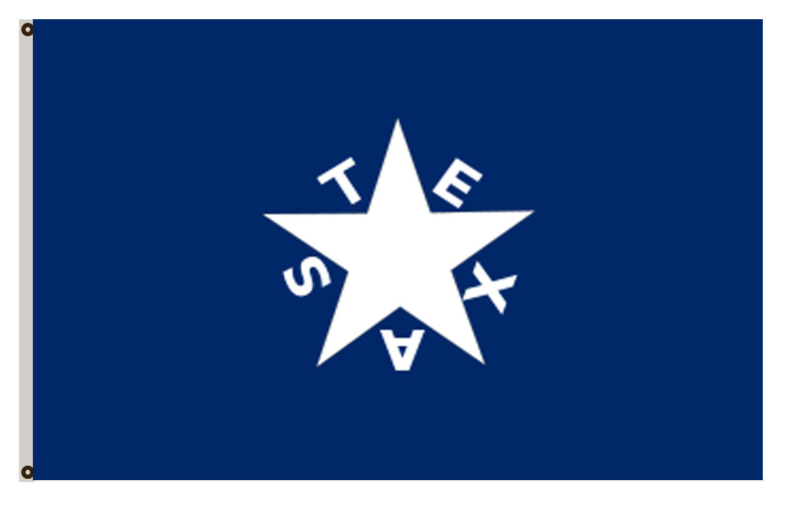 Revolutionary flag The purported first official flag of the Republic of Texas, reportedly designed by Lorenzo de Zavala banner