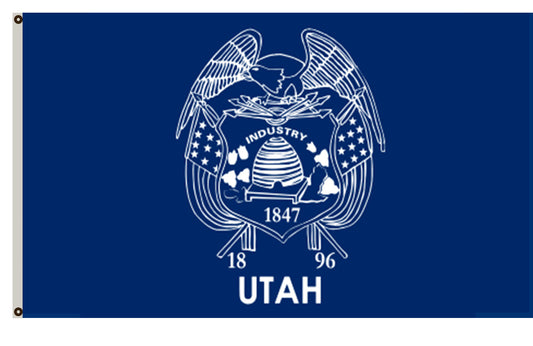 The State of Utah Flag 1903 to 1913 banner