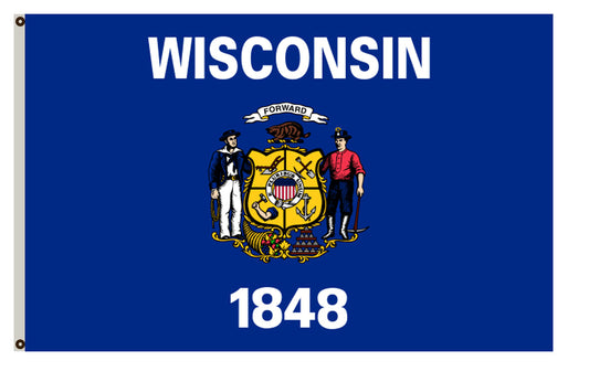 The State of Wyoming Flag banner
