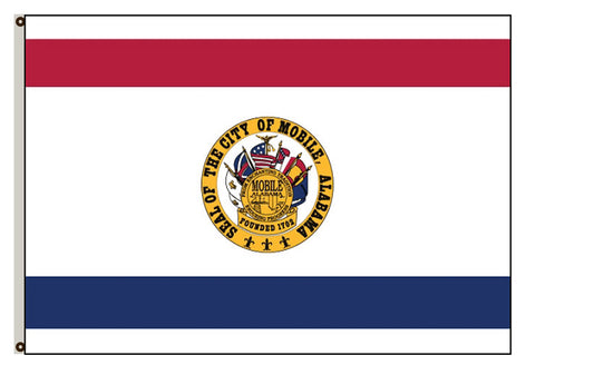 Fyon Alabama banner City of Mobile Flag
