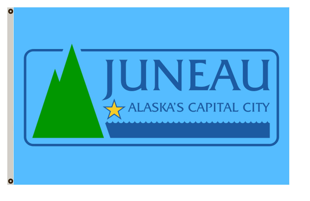 Fyon Alaska banner City of Juneau Flag