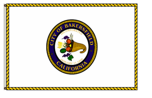 Fyon California banner City of Bakersfield Flag