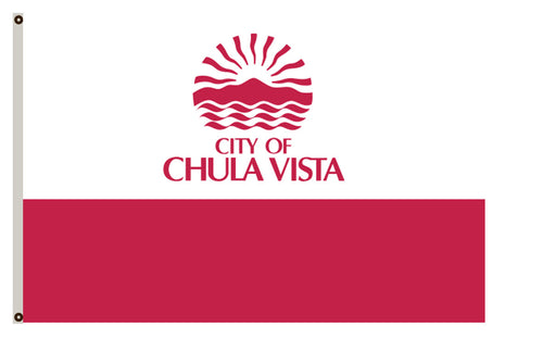Fyon California banner City of Chula Vista Flag