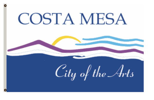 Fyon California banner City of Costa Mesa Flag