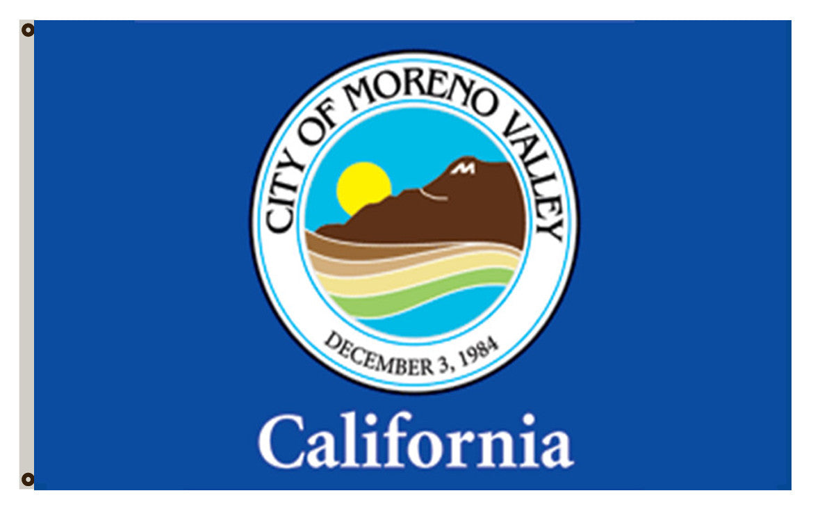 Fyon California banner City of Moreno Valley Flag