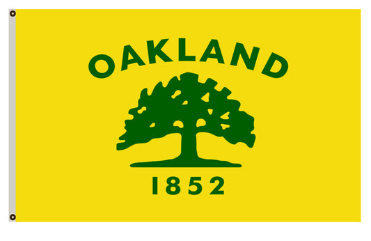 Fyon California banner City of Oakland Flag