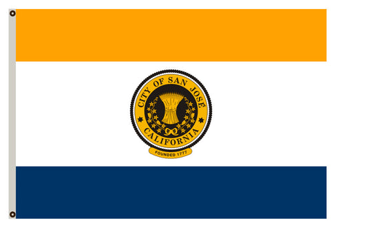 Fyon California banner City of San Jose Flag