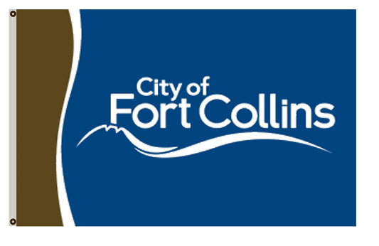Fyon Colorado banner,City of Fort Collins Flag