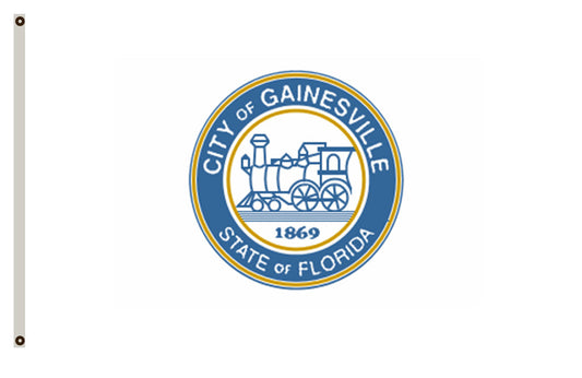 Fyon Florida banner City of Gainesville Flag
