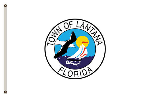 Fyon Florida banner City of Lantana Flag