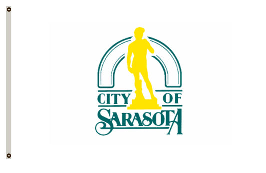 Fyon Florida banner City of Sarasota Flag